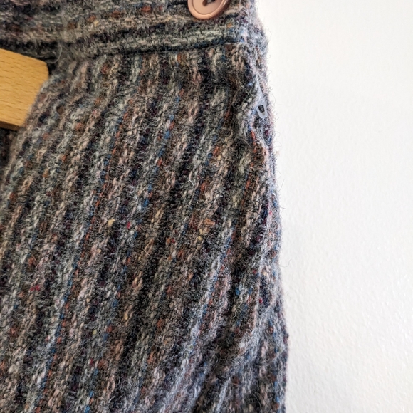 Vintage wool lined midi skirt - Picture 4 of 6
